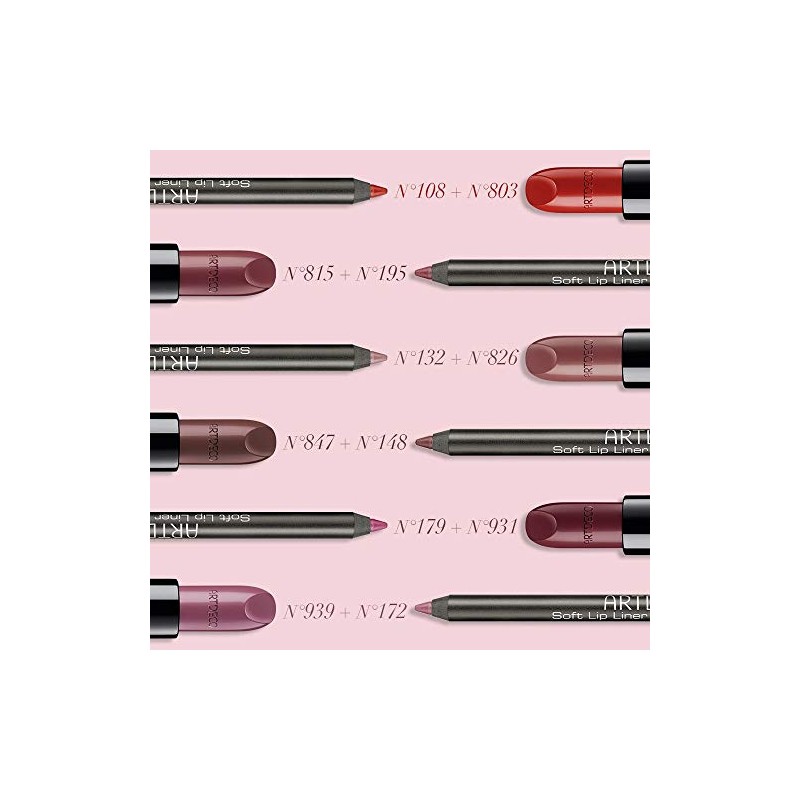 ARTDECO Soft Waterproof Lip Liner - Waterproof, Long-Lasting Lip Liner