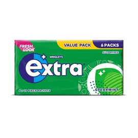 Extra Spearmint, 6 x 14g (84g)