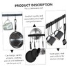 MAGICLULU Kitchen Wall Holder 1pc Iron Cup Rack 10 Hooks