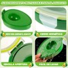 monTTese 3 in 1 Reusable Avocado Storage Container and Peeler,