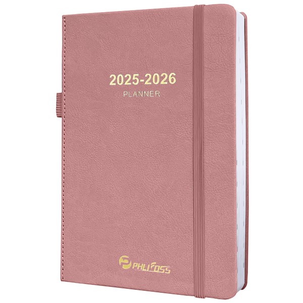 2025-2026 Daily Planner, One Page Per Day, Academic Calendar (July