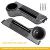 Roykaw Golf Cart Armrest with Cup Holder,No Drilling Rear Seat