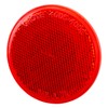 Grote 40062 Red 3" Round Sealed Stick-On Reflector