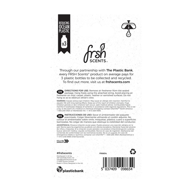 FRSH Scents FR8654 Air Freshener 3D Deluxe Bottle, Black Cherry