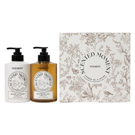Bellman A fragrant day for your loved ones Scented Moment Woody Vanilla Shower Gel 415ml Body Lotion 415ml Gift Set / 벨먼 소중한 분께 선사하는 향기로운 하루 센티드 모먼트 우디바닐라 샤워젤 415ml 바디로션 415ml 선물 세트