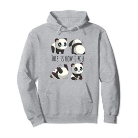 Chibi Cute Panda For Girls Little Bear Panda Gifts Panda Pullover Hoodie