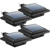 UniqueFire Solar Gutter Lights Outdoor, 40 LEDs Bright Solar Powered