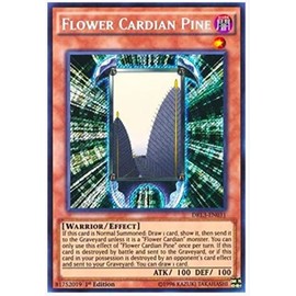 yugioh - Flower Cardian Pine DRL3-EN031 1st Edition Secret Rare - Dragons of Legend: Unleashed