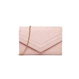 Miss Lulu Women's Clutches Wedding Bag Ladies Evening Shoulder Bags (1-1 Pink)