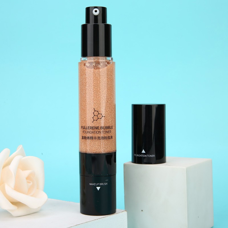 ROLANJONA Fullerene Bubble Moisturizing Makeup Primer Skin Brightening Concealer Make