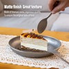 TiTo Titanium Plates Dish Outdoor Camping Tableware Ultralight Round Fruit