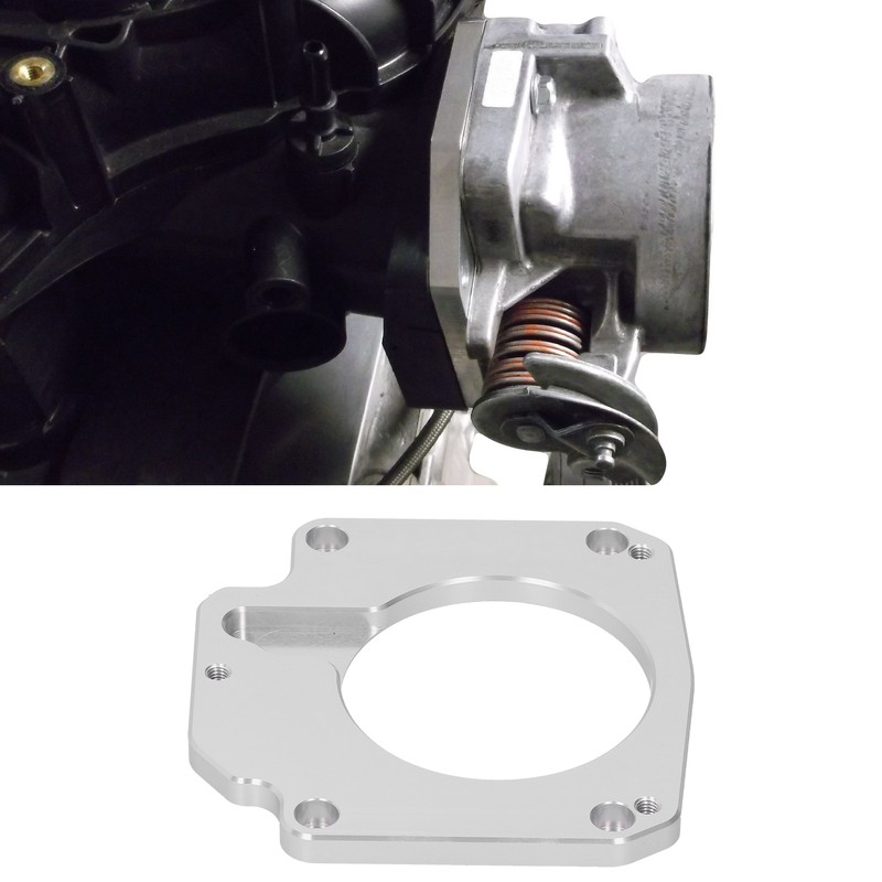 Throttle Body Adapter Gasket 4‑Bolts Intake to 3‑Bolts Throttle Body