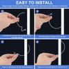 30 Pcs Stainless Steel Monkey Hooks Wall Hooks Without Nails,