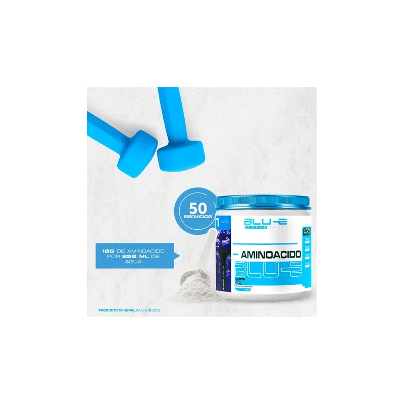 Aminoácidos Bcaas + Glutamina D-mon Blue 1kg Varios Sabores