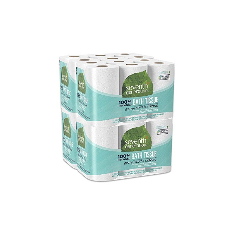 Seventh Generation Bathroom Tissue - Case of 4 - 300