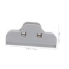 Operitacx Clips Sealer 6 Pieces Tools Bread Bag Clips Large