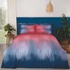 Rapport Home Ombré Red & Blue Single Duvet Cover Set