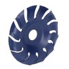 Angle Grinder Wheel Manganese Steel Dark Blue 0.9in Woodworking Grinding