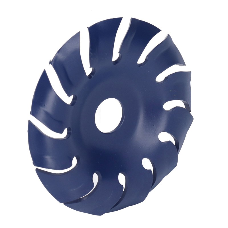 Angle Grinder Wheel Manganese Steel Dark Blue 0.9in Woodworking Grinding