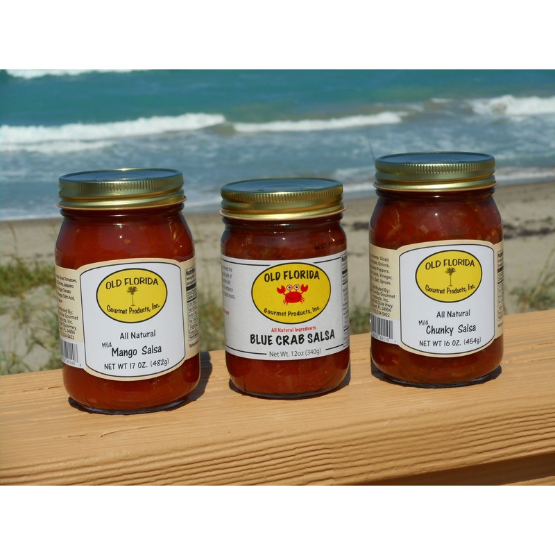 Old Florida Gourmet Assorted Salsa Gift Box