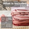 Nora's Nursery Large Pocket Cloth Diaper 7 Pack for Toddlers