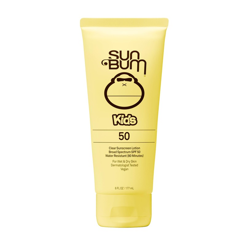 Sun Bum Kids SPF 50 Clear Sunscreen Lotion | Wet
