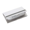 Sigel 91 x 56mm Business Card Case - White/Black Stripe
