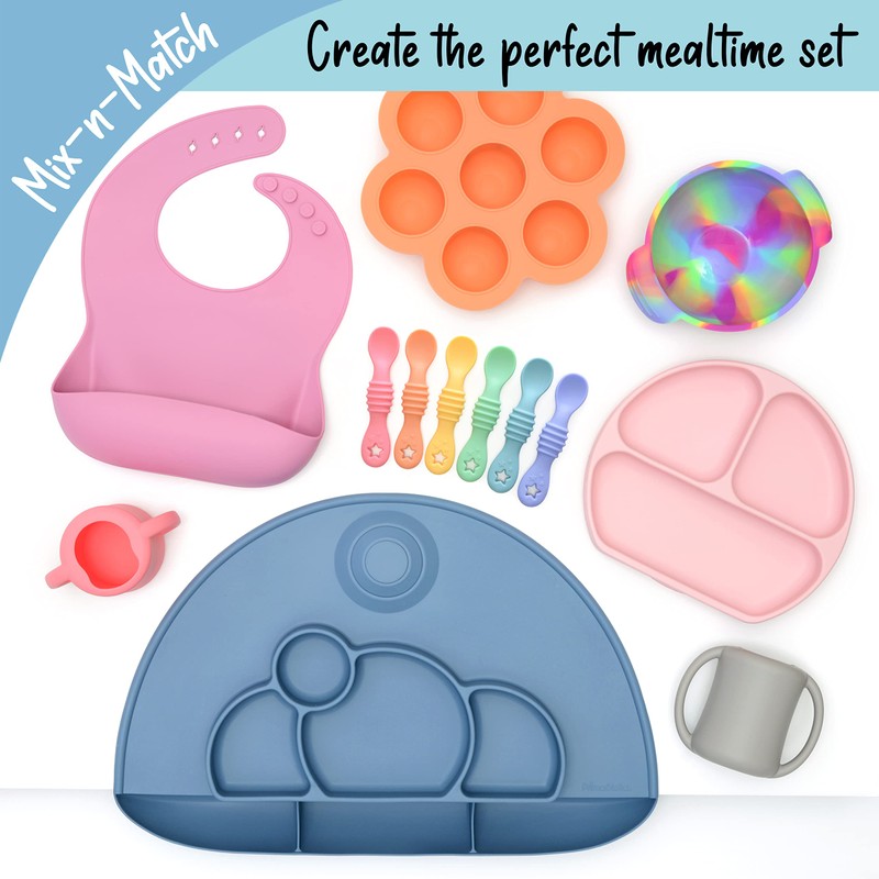 PrimaStella Little Dippers - First Stage Silicone Baby Spoon 6