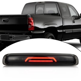 KEEGTBOX High Mount Stop Lights LED Third Brake Light Assemblies Compatible with Chevy Silverado GMC Sierra 1500 2500 3500 Truck 1999-2006 LED Cargo Light Accessories