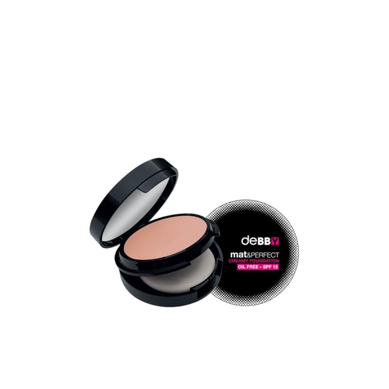 DEBBY Perfect Mat Foundation & 01 Compact Make-Up And Kosmetik