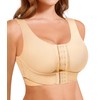 BRABIC Front Closure Bras for Women Post Surgery Compression Mastectomy