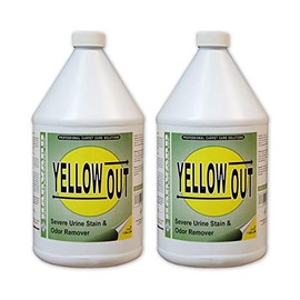 Harvard Chemical Yellow Out Severe Urine Stain & Odor Remover 1 GAL [Set of 2]