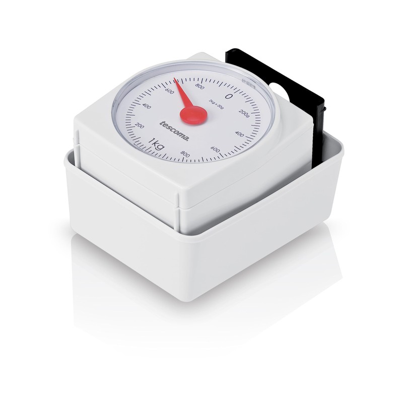 Tescoma Sharp Küchenwaage, Kunststoff, weiß, 2 kg