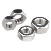 QIRUIRED 20Pcs M5 Hexagon Head Lock Nuts 304 Stainless Steel