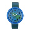 s.Oliver 2037721 Boys' Quartz Watch Analogue with Nylon Strap, Multi-Colour,