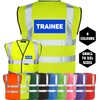 Corporate Togs TRAINEE Printed Waistcoat - High Visibility Safety Vest,