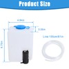 Swess Car Windshield Washer Pump Universal Reservoir Kit 99300 Fluid