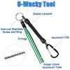 Wacky Worm Fishing Lure Kit Bass Fishing Wacky Rig Kit,