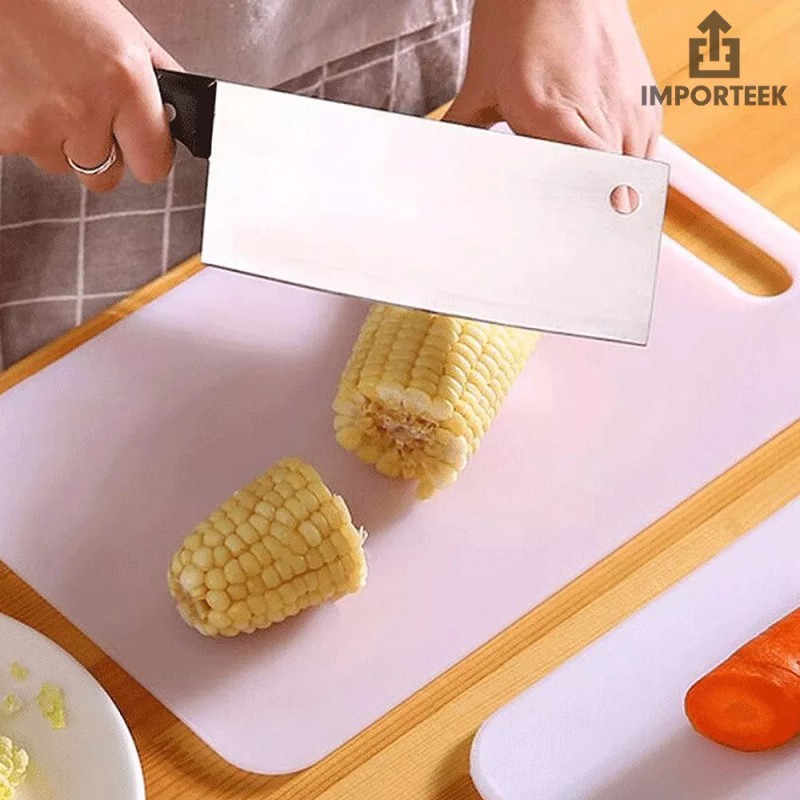 Importeek 3pz Tabla Picar Cortar Verduras Fruta Carnes Alimento Cocina