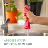 The EcoGurus Swedish Dishcloths for Kitchen, Highly Absorbent Natural Swedish