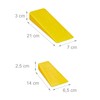 Relaxdays Felling Wedges, Set of 4, 14 & 21 cm,