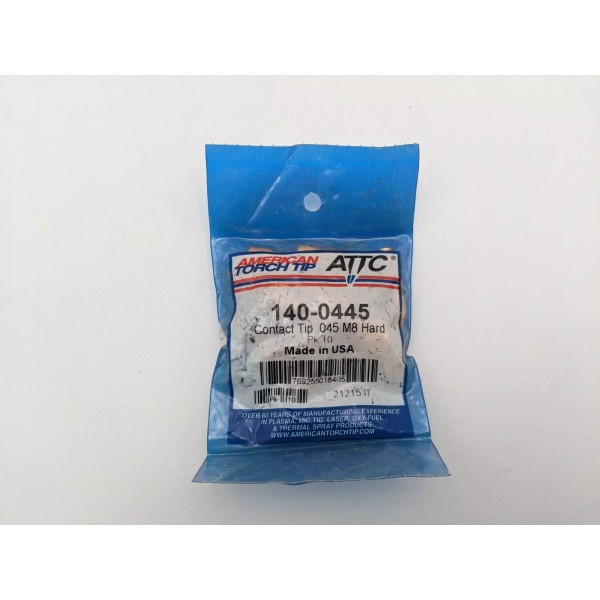 ATTC 10 Pcs American Torch Tip ATTC 140-0445 Contact Tip