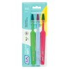 Cepillos Dentales TePe Colores Surtidos – Colour Soft 3 piezas