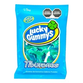 Lucky Gummys Tiburones 1kg