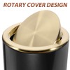 Trash Can Lid 304 Noble Gold Embedded Trash Bin Flap