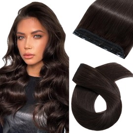 THD Clip-in Extensions, Real Hair, Pack of 1, 5 Clips