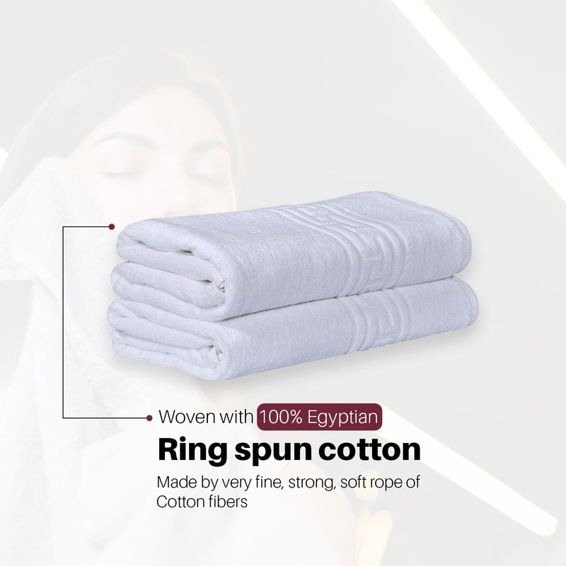 Indus Textiles 100% Egyptian Cotton Flannel Face Cloths Wash Towels