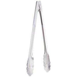Endoshoji Commercial All-Purpose Tongs, 18-0 Stainless Steel, Made in Japan