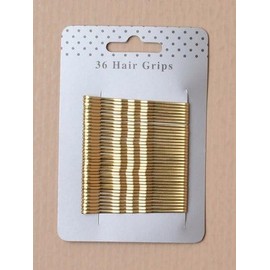 Arranview Jewellery Blonde hair grips pack of 36. Waved and 5.5cm long