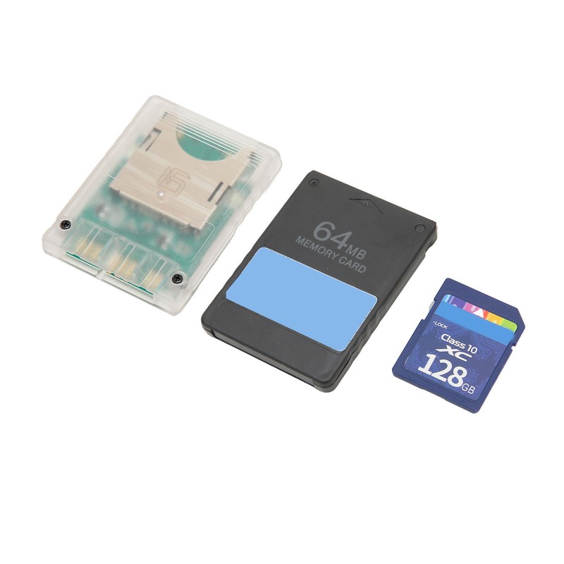 Game Card Adapter Universal for MX4SIO Reader with 128G Storage